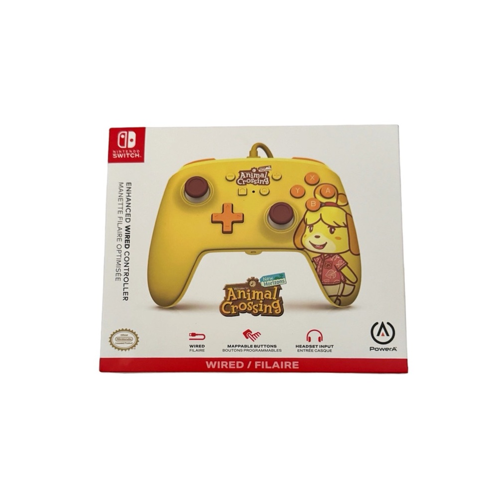 Nintendo Switch Wired Controller Animal Crossing Isabelle
